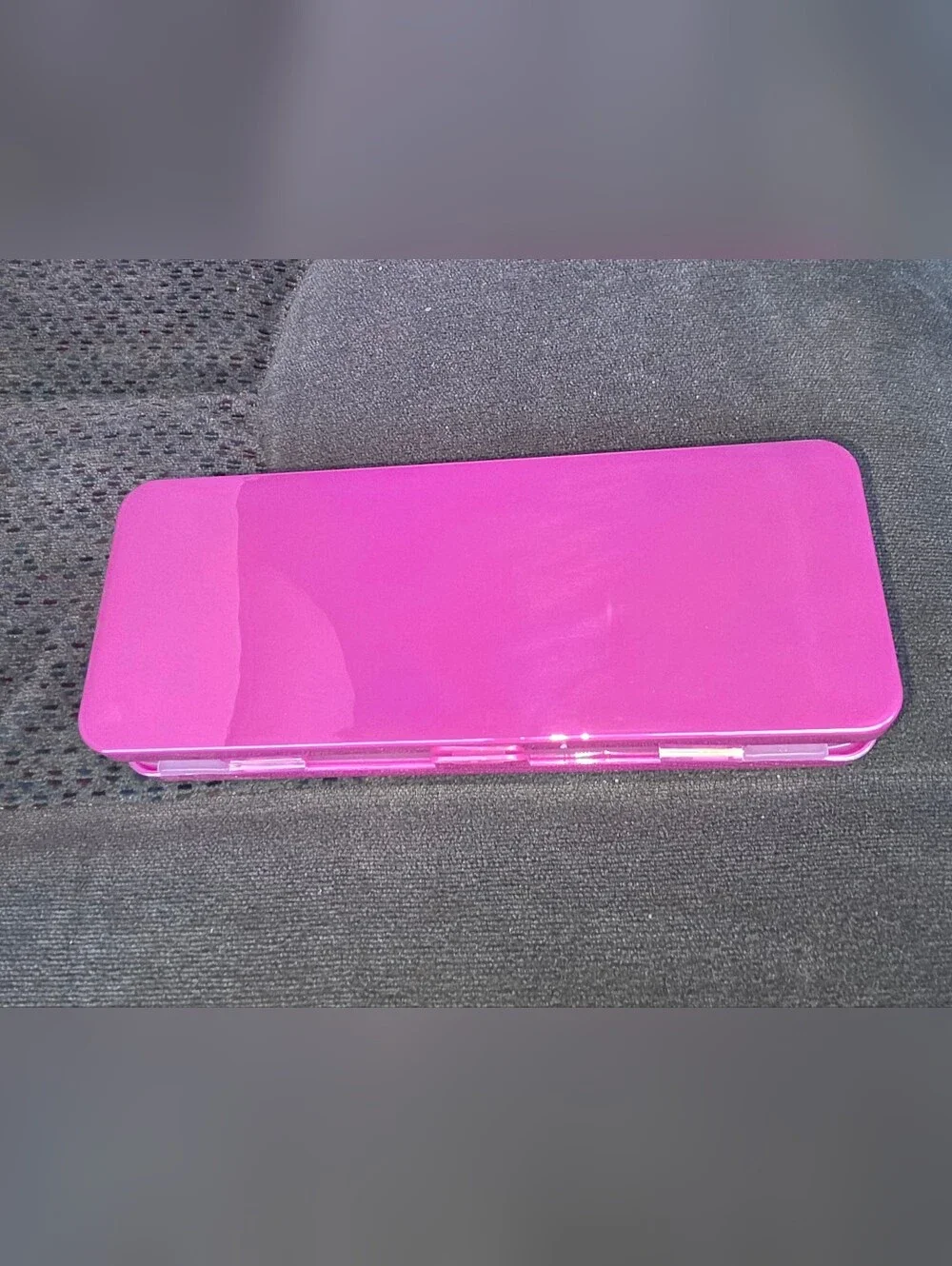 Portable Double-Sided  Large Capacity Pencil Case- Iridescent Pink BNIB